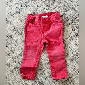 Crazy 8 Pink Jeans Elastic Waist